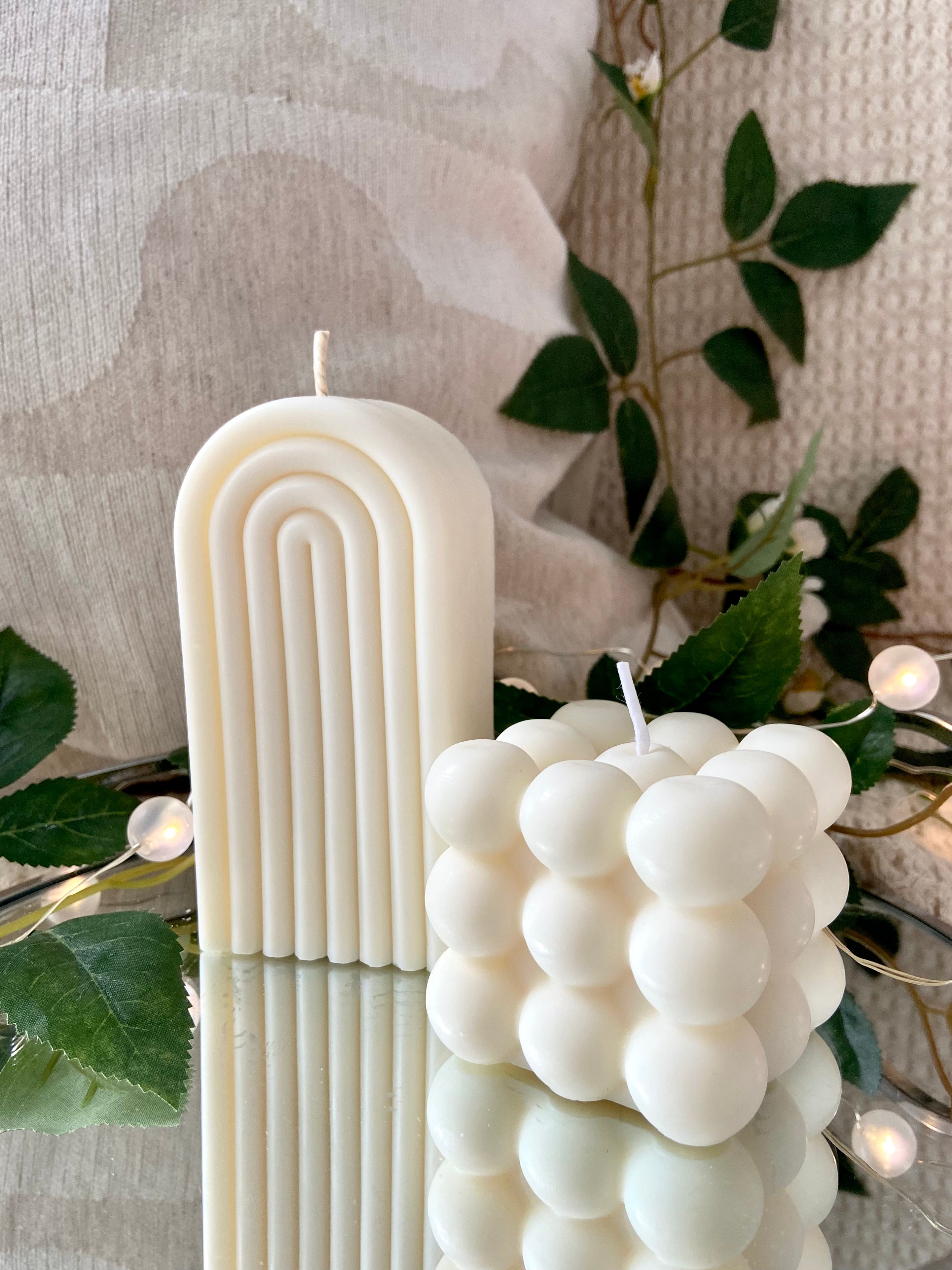 Bubble Cube Candle – Hellen's Boutique