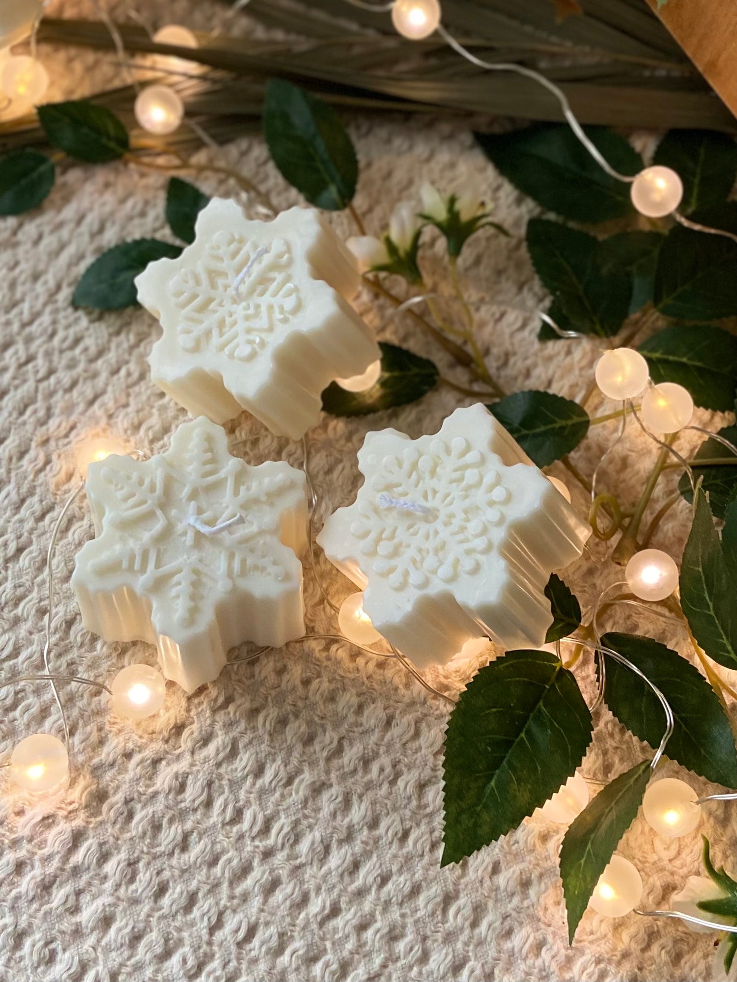 Snowflake Candles