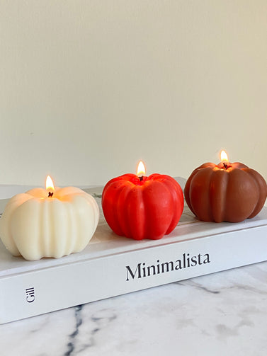 Pumpkin Candles