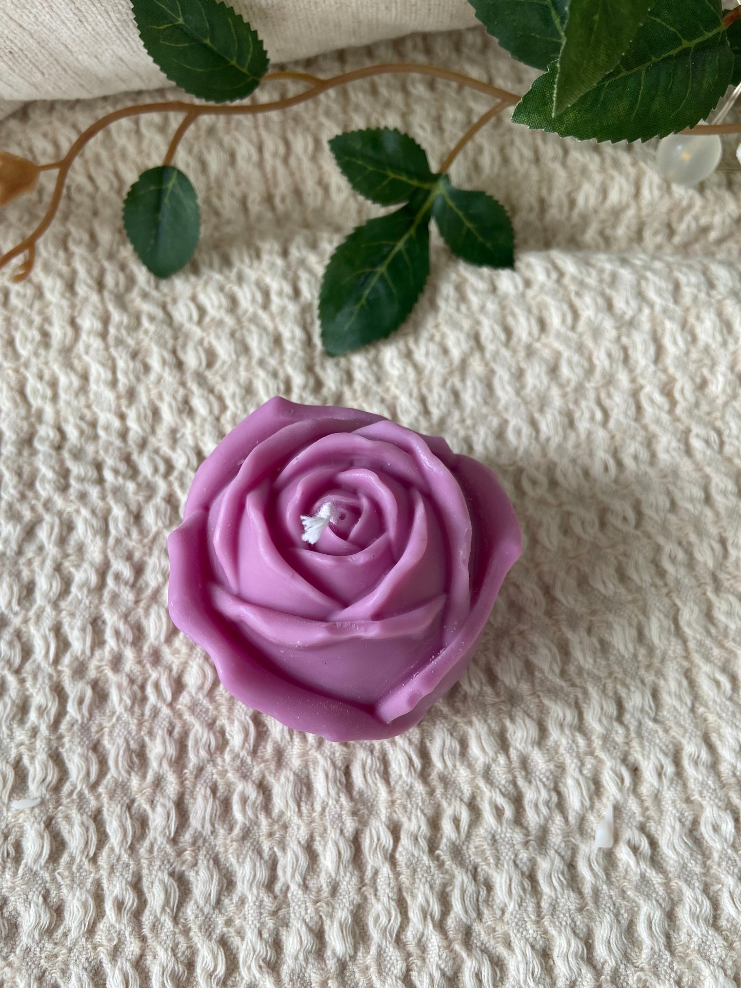 Rose Shaped Candle