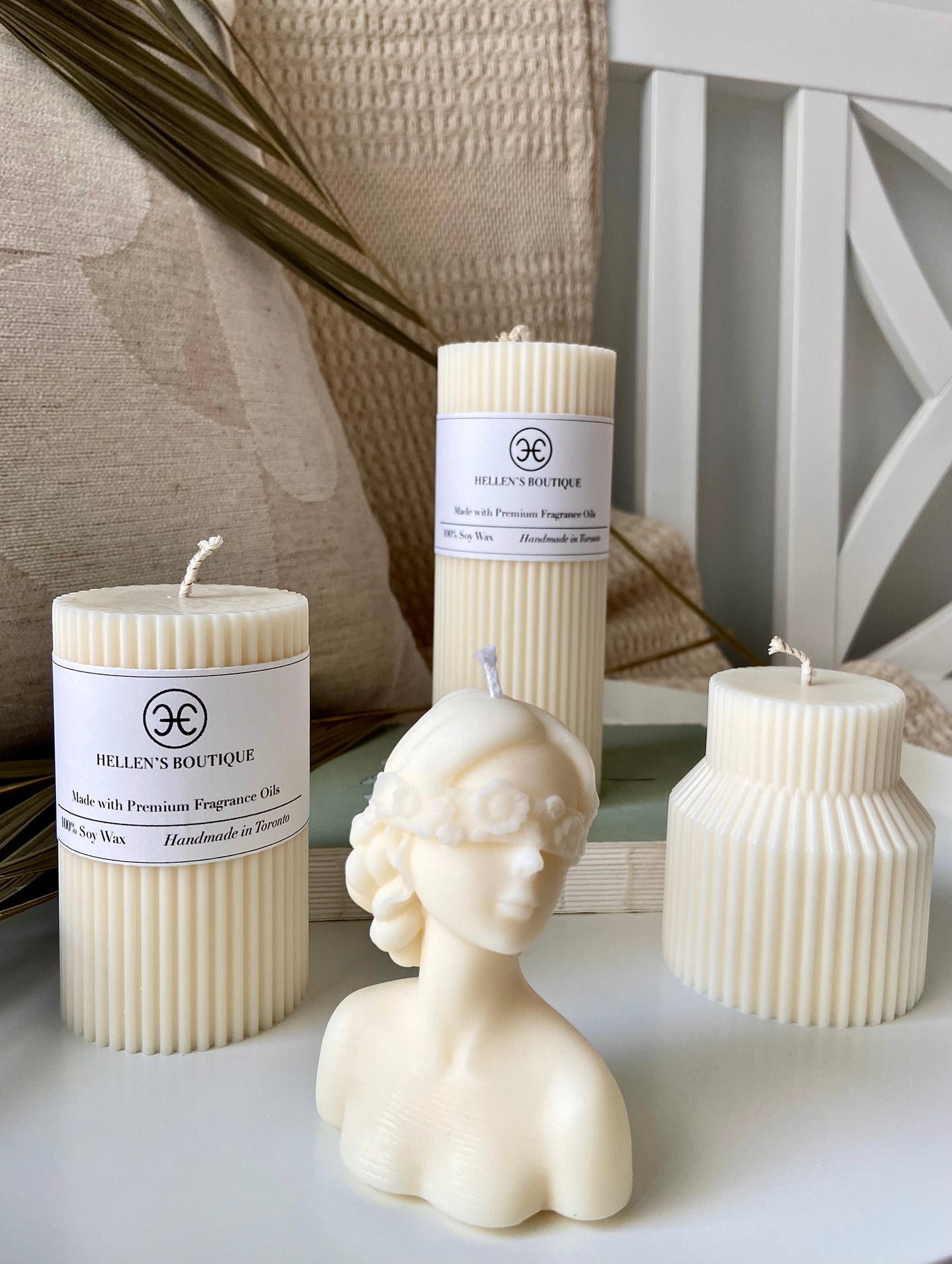 Goddess Statue Luxury Candle