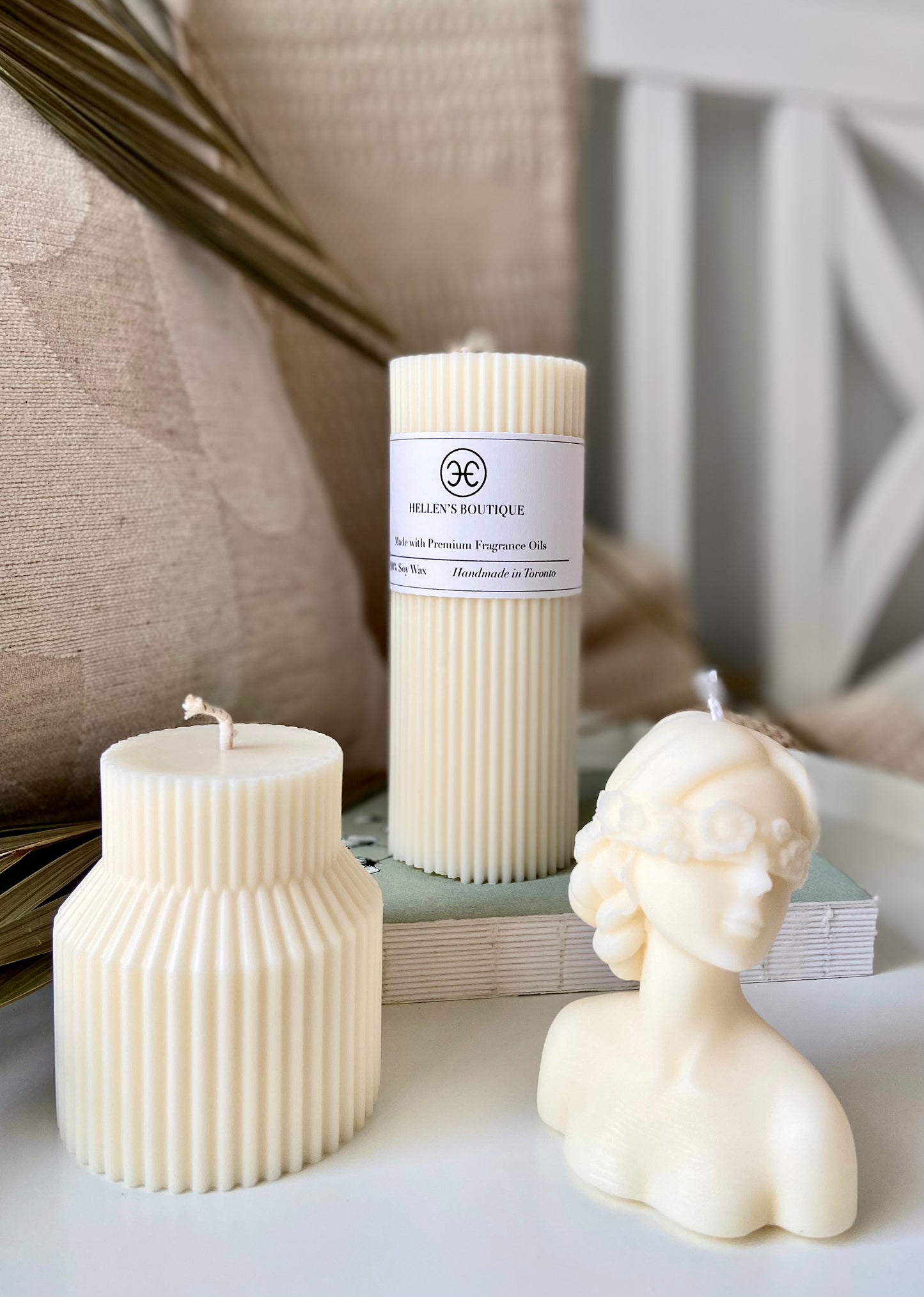 Goddess Statue Luxury Candle