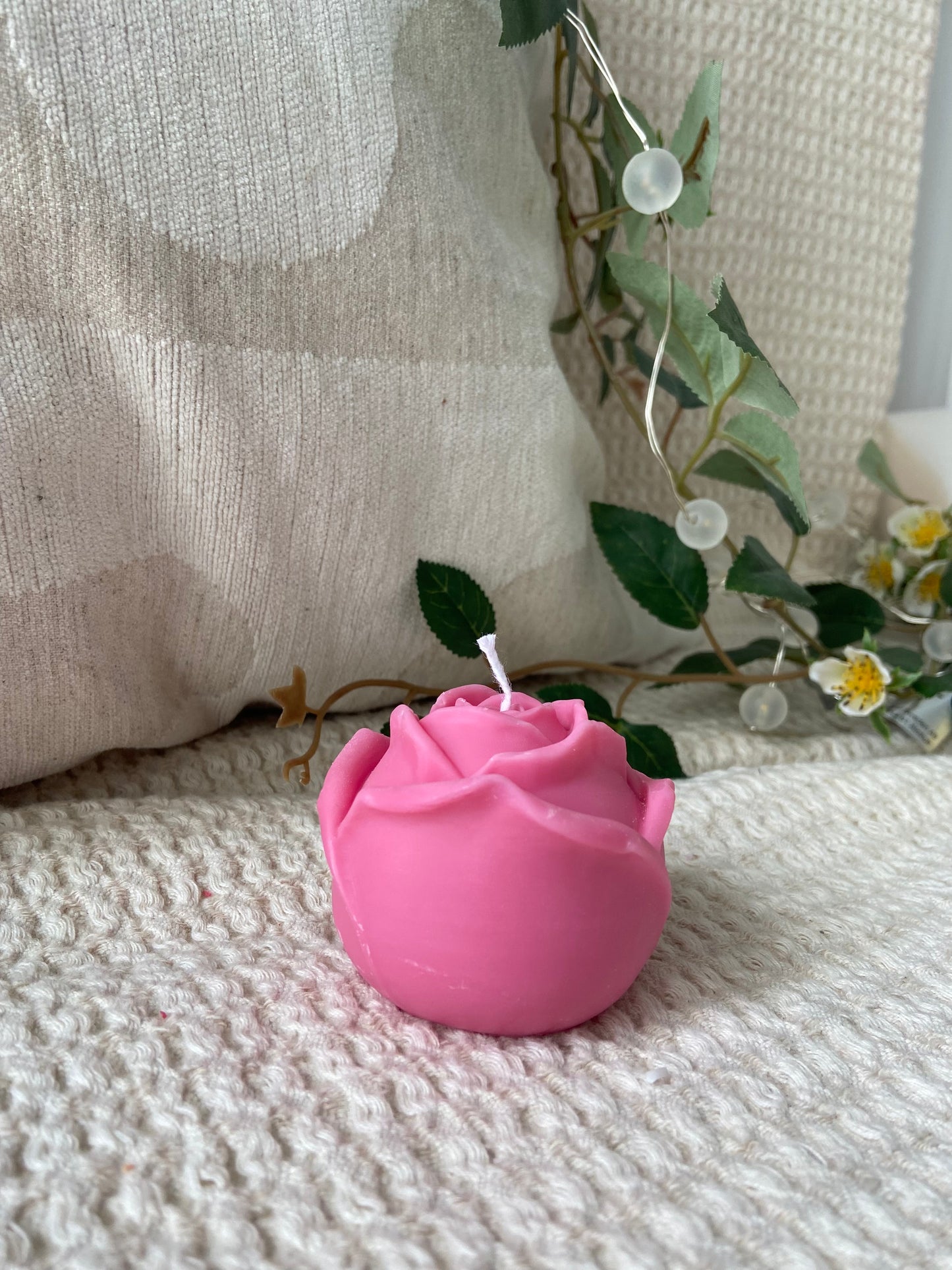 Rose Shaped Candle